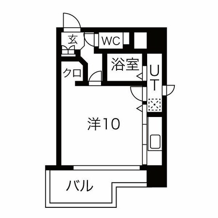 太閤通駅 徒歩4分 1階の物件間取画像